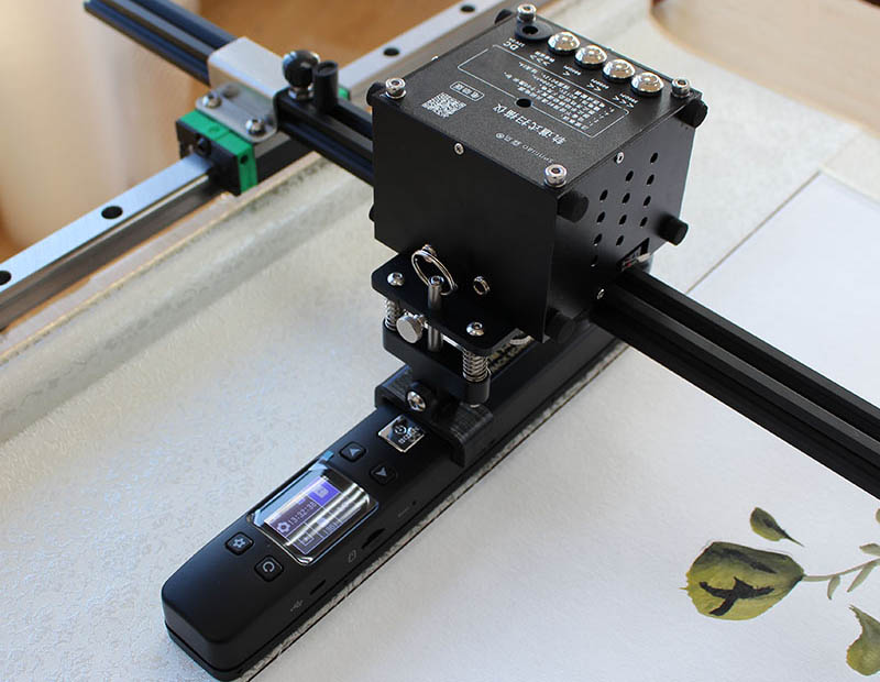 森鸟A0G扫描仪电动轨道版操作使用视频教程