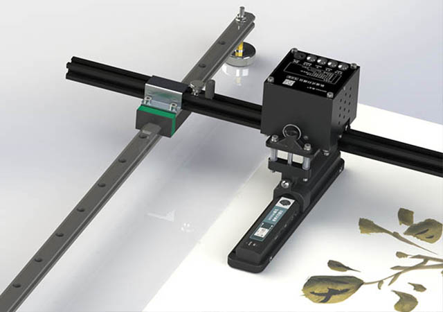 森鸟扫描仪A0W电动轨道版书法字画大幅面高清图像采集